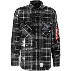 Alpha Industries Herren Hemden Alpha Industries Flannel - Noir