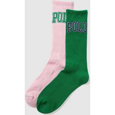 Polo Ralph Lauren Rosa Underkläder Polo Ralph Lauren Crew Sock 2-Pack