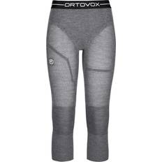 Ortovox Merinowol Thermobroeken Ortovox Merino Thermovent 3/4 Broek - Grijs