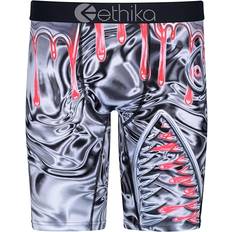 Ethika Men Men's Underwear Ethika BMR Slime Briefs - Grey/Red