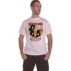 Amplified Motley Crue Shout At The Devil T Shirt - White