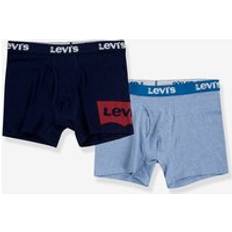 Garçon Boxers Batwing LEVI'S KID's Boys' Boxers Pack of 2 - Navy Blue