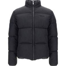 Versace Jacken Versace Black Barocco Light Puffer Down Jacket