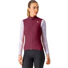 Red Vests Castelli Espresso Vest - Women's Deep Bordeaux