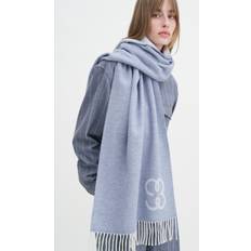 Filippa K Women Accessories Filippa K Monogram Scarf - Damen - Blau