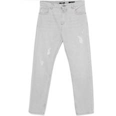 Balmain Men Jeans Balmain Slim-fit Denim Jeans W31 - Grey