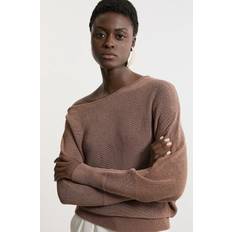 Karen Millen Jumpers Karen Millen Premium Corded Open Stitch Knit Jumper - Tan