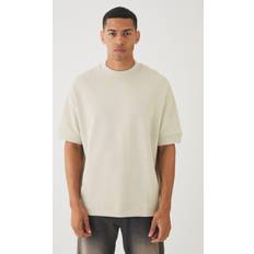 boohooMAN Oversize T-Shirt - Grau