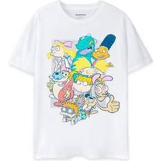 Nickelodeon Classic 90's Short-Sleeved T-Shirt - White