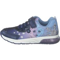 Geox J Spaceclub Girl Sneakers - Navy/Lilac