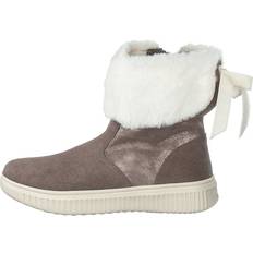 Geox Vintersko Børnesko Geox J Discomix Girl Dk Beige Boots