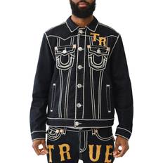 True Religion Outerwear True Religion Jimmy Rope Stitch Western Jacket - Black