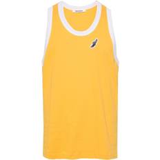 Unisexo Camisetas de tirantes Wales Bonner Cotton Tank Top - Yellow