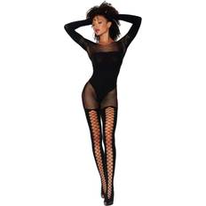 Talla única Bodys Dreamgirl Bodystocking Diamond Bodysuit - Black