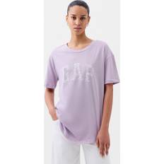 GAP Kleding GAP Logo Boyfriend T-shirt - Orchid Petal