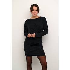 Ensfargede - Svarte Kjoler Kaffe Kaellie Jersey Dress Str