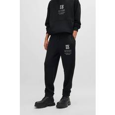 HUGO Relaxed-Fit Tracksuit Bottoms with Logo