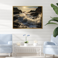 Dovecove Tranquil Tide IV Print 30.0 H x 40.0 W x 1.5 D Framed Art