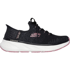 Pistokkaat Kävelykengät Skechers Edgeride W - Black/Pink