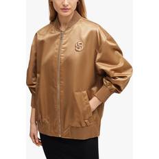 Beige - Bomber Jackets Palberta Bomber Jacket - Beige