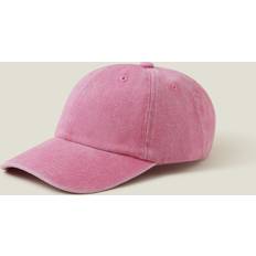 Denim - Women Accessories Accessorize Washed Denim Baseball Cap - Pink