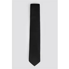 Black Ties Limehaus Regular Plain Tie - Black