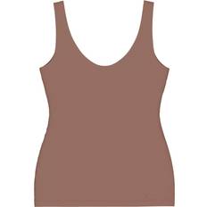 Triumph Paidat Triumph Kurzarm Top - Brown - Smart Natural