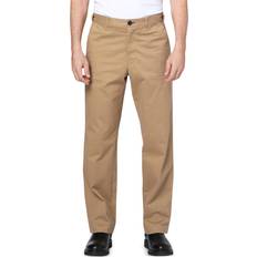 Flexi Waistband Regular Fit Pants - Tan/Beige