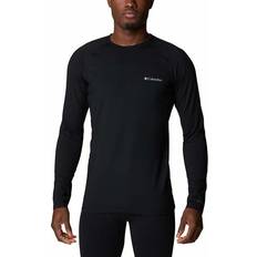 Columbia Men Base Layers Columbia Omni-Heat Infinity Knit Long Sleeve Base Layer - Black