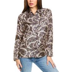 Soie Chemises Sandro Sandro Silk Shirt