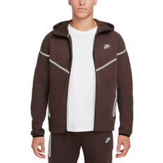 Nike tech fleece jacket Nike Tech Windrunner Men's Fleece Full Zip Jacket - Baroque Brown