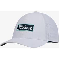 UV Protection Caps Oceanside Hat - White/Aqua