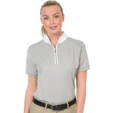 Gray - Women Shirts Ovation Ladies Signature Performance Short Sleeve Shirt - Grey