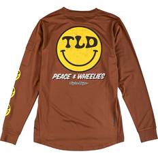 T-shirts Troy Lee Designs Ruckus Long-Sleeve Ride T-Shirt - Men's Wheelies Chocolate