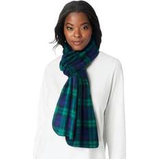 Fleece Accessories Accessories For All Plus Size Women's Microfleece Scarf - Blue Plaid