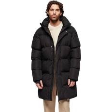 Abrigos Superdry Chaqueta Acolchada Con Capucha Sports Puffer - Negro