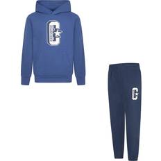 Boys Tracksuits Converse Kid's Cstar Fleece Butt Jogger Set - Blue