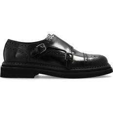 Dolce & Gabbana Loafers Dolce & Gabbana Black Monkstrap Loafer Black
