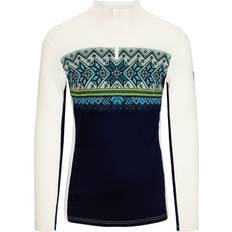 Dale of Norway Vail Baselayer Half Zip - Merino White