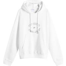 Off-White Herren Pullover Off-White Logo-Print Hoodie - Herren - Weiß