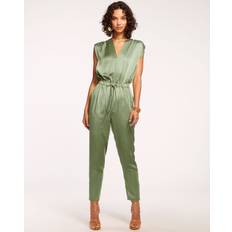 Tute intere saldi Ramy Brook Hudson Extended Shoulder Jumpsuit - Dark Sage