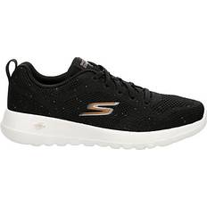 Strikket stof Spadseresko Skechers Sneaker Low Go Walk Joy - Violet Taupe/Sort