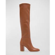 44 ½ Botas altas Stuart Weitzman Yuliana Leather Knee Boots - Briddle Brown