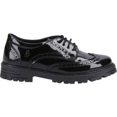 Junior Girl's Maxine School Shoes - Black Patent