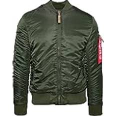 Alpha Industries Dame Jakker Alpha Industries Overgangsjakke - Mørkegrøn
