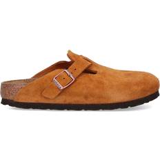 Birkenstock Ciabatte Birkenstock Boston Leather Slippers - Brown