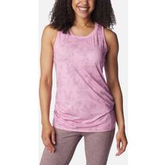 Purple Tank Tops Columbia Leslie Falls Tank Top - Cosmos Tigerlines Tonal