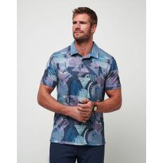 UV-Schutz Oberteile Travismathew Featherweight Summer Polo - Total Eclipse