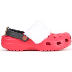 Crocs Zuecos Crocs Classic Lined Santa Clogs - Rot