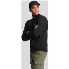 Lyle & Scott Trøjer Lyle & Scott Lambswool Blend Zip Through Cardigan Sort